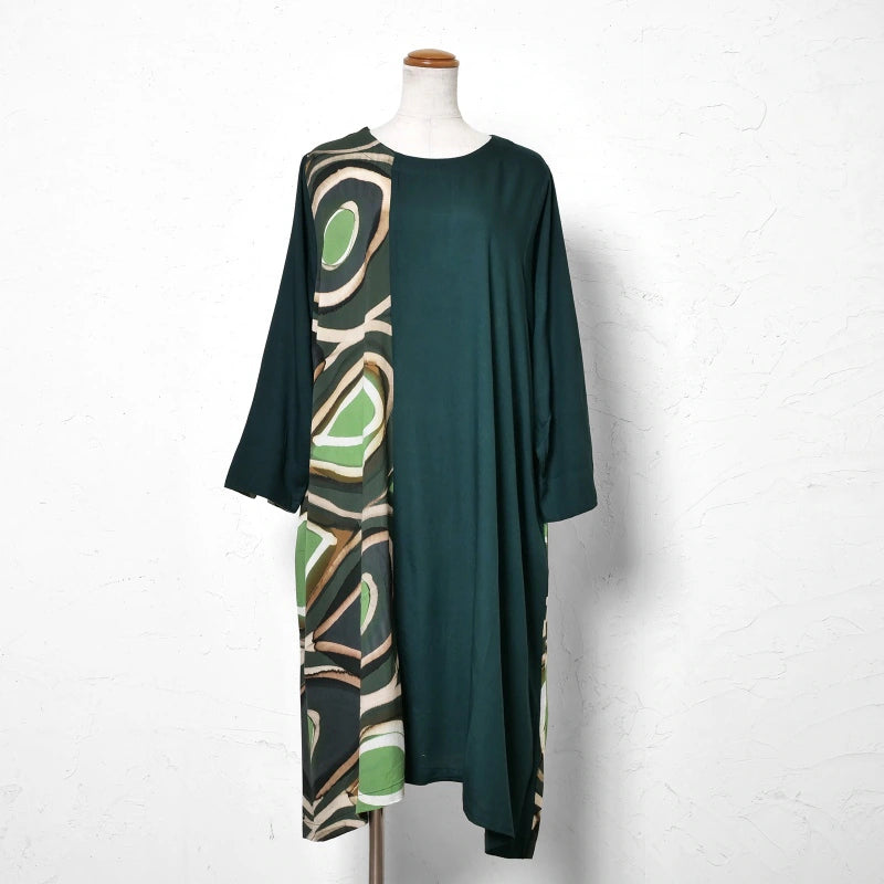 Hand Brushing Combo Dress