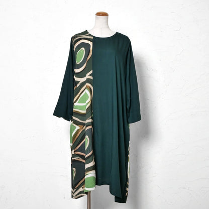 Hand Brushing Combo Dress