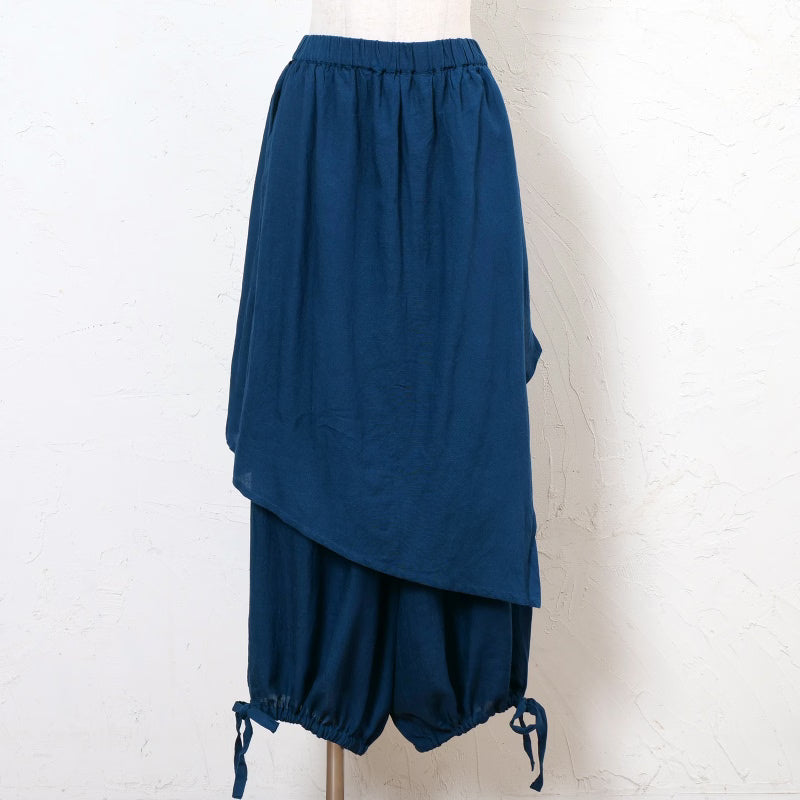 Plain Rayon Skirt Pants