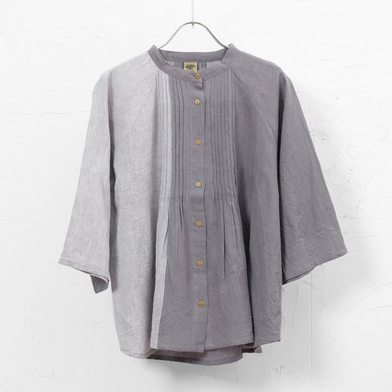 Khadi Border Short Blouse