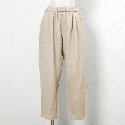 Linen Tapered Pants N