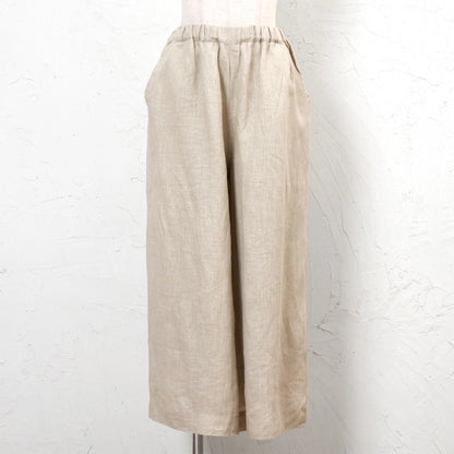 Linen Wide Pants N