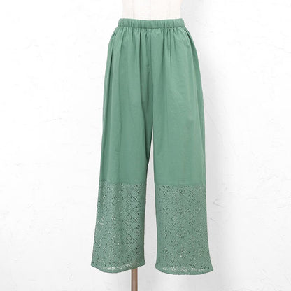Cotton Flower Lace Petticoat Pants