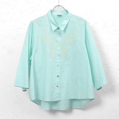 Oriental Embroidery Blouse