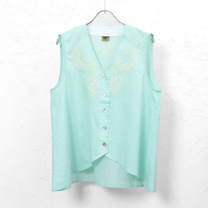 Oriental Embroidery Vest