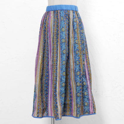 Flower Stripe Skirt N