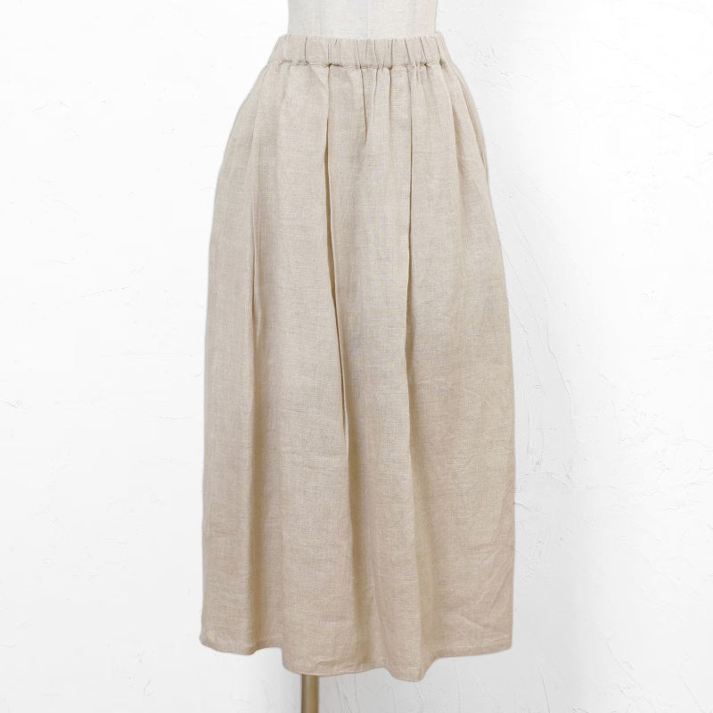Linen Skirt N