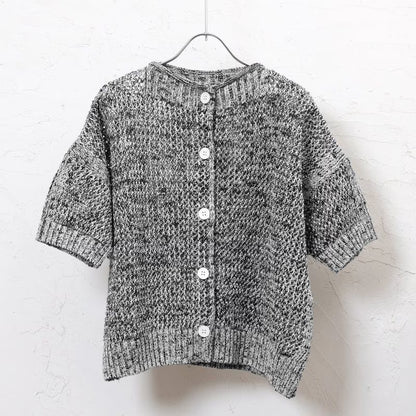Straw Yarn Mesh Pullover