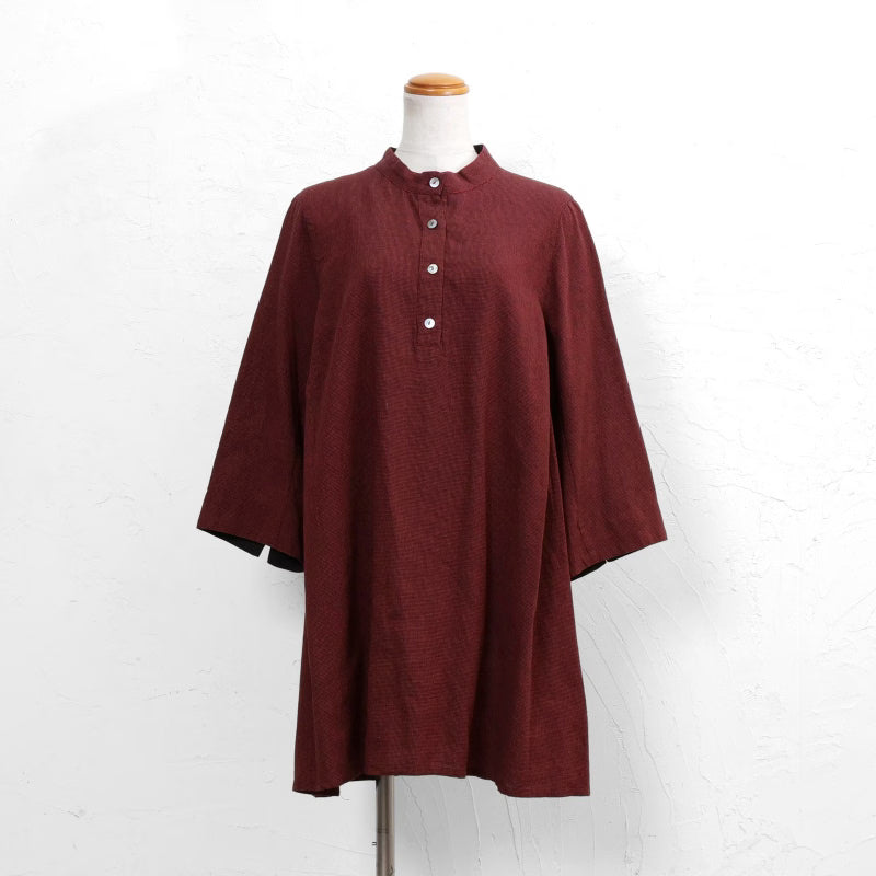 Cotton Dobby Tunic Dress