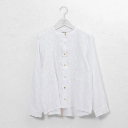 Cotton Lucknow Embroidery Blouse