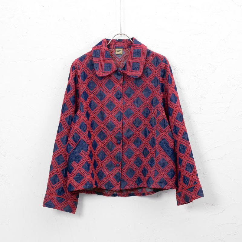 Denim Embroidered Jacket
