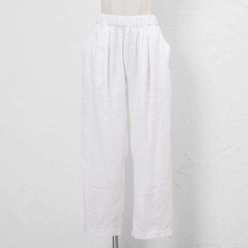 Linen Tapered Pants N