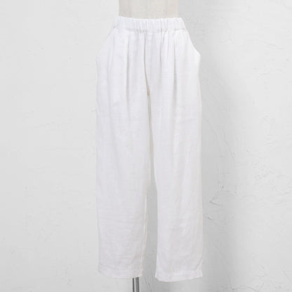 Linen Tapered Pants N