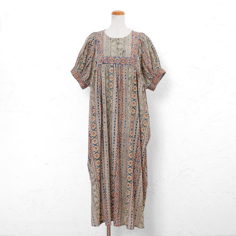 Kalamkari Volume Dress