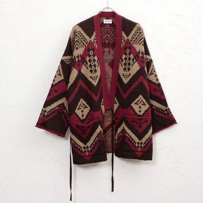 Geometric Kimono Cardigan
