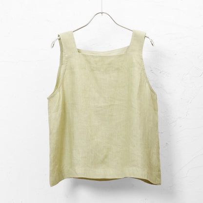 Linen Sleeveless Blouse N