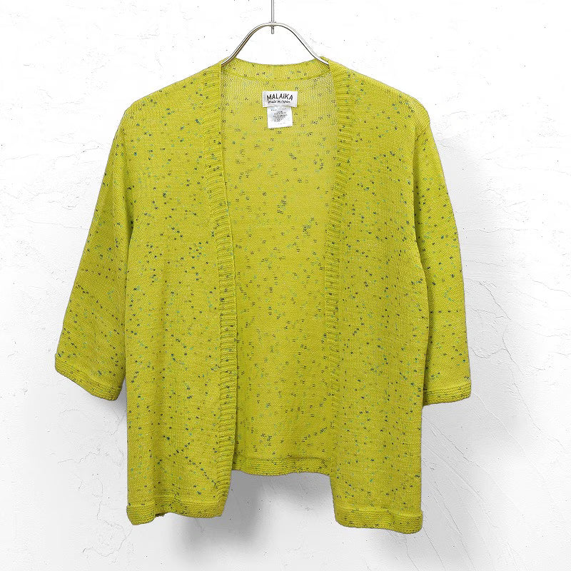 Summer Merino 3/4 Sleeve Cardigan M Size