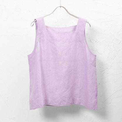 Linen Sleeveless Blouse N