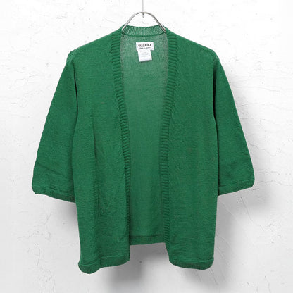 Summer Merino 3/4 Sleeve Cardigan M Size