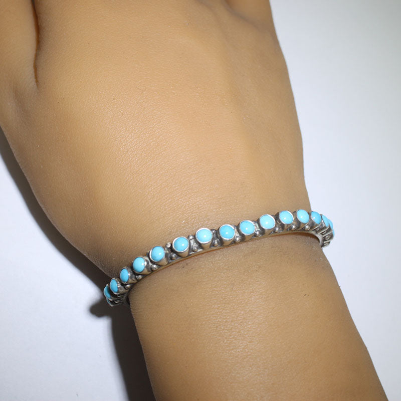 Turquoise Bracelet by Shelia Tso 5-1/4"