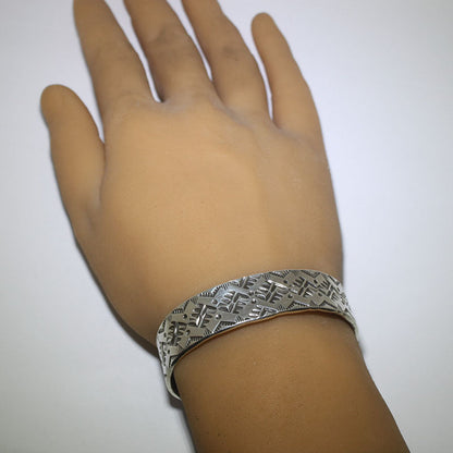 Pulsera de plata de Kinsley Natoni 5-7/8"