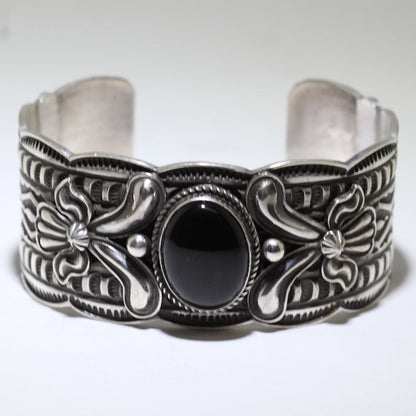 Bracelet en onyx par Andy Cadman 5-3/4"