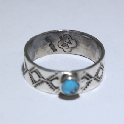 Turquoise stamp ring