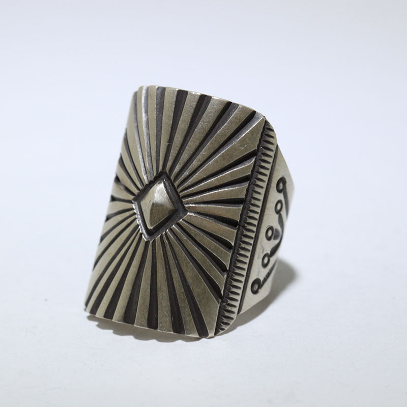 Bague estampée par Herman Smith taille 10