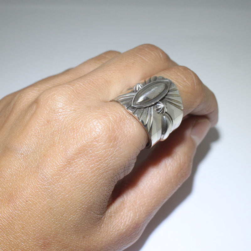 Stamp work Ring by Andy Cadman