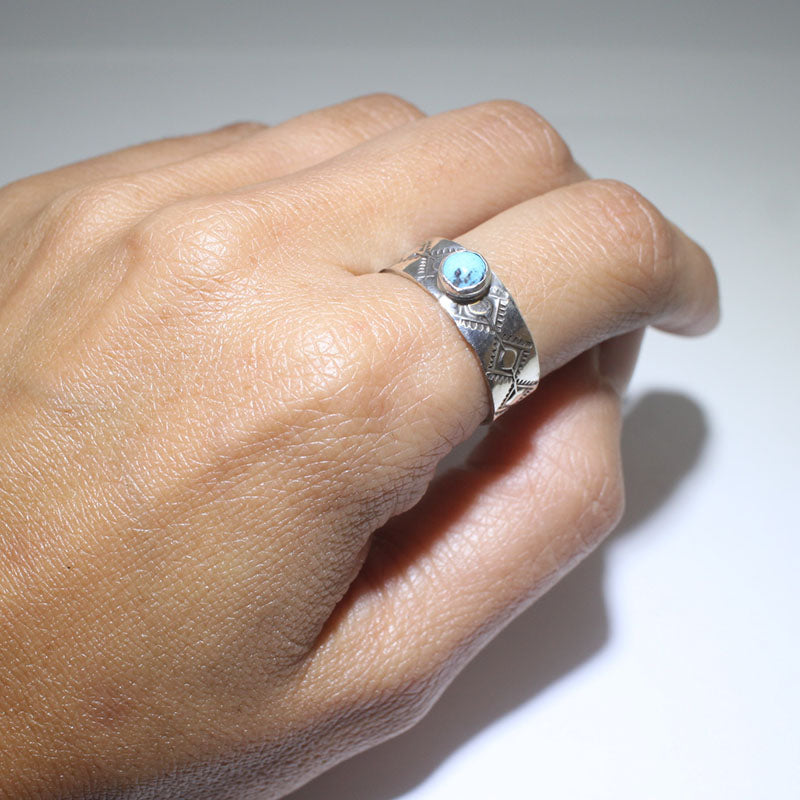 Turquoise stamp ring