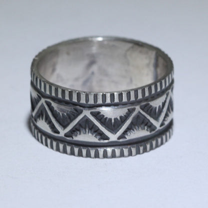 Stamp work Ring by Andy Cadman