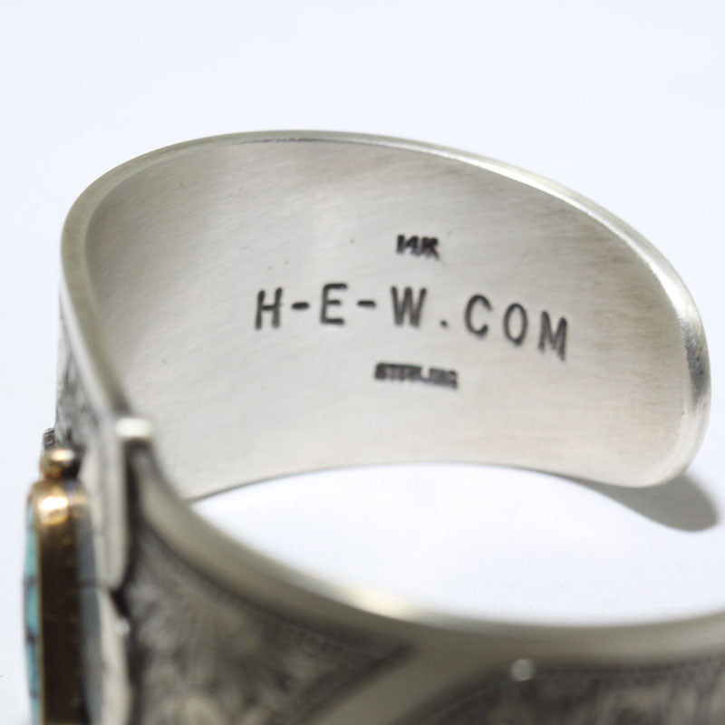 Gelang Kingman oleh Hugh Weaver 5-1/2"