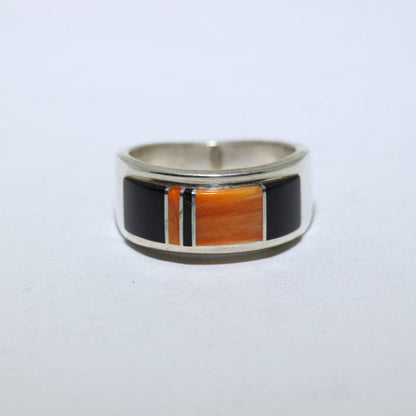 Wayne Muskett 設計的鑲嵌戒指，尺寸 7.5