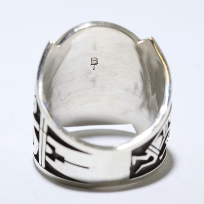 बर्रा तवाहोंगवा द्वारा चाँदी की अंगूठी - 10.5