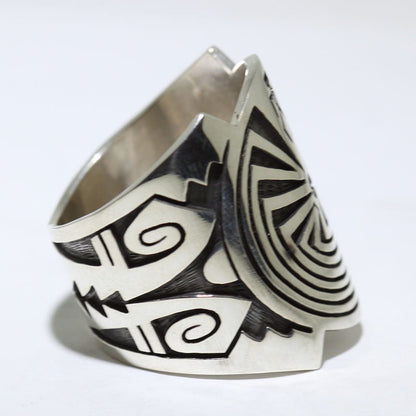 Zilveren Ring door Berra Tawahongva - Maat 10.5
