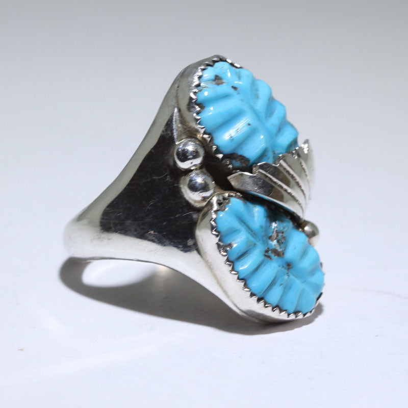 Cincin Turquoise Zuni saiz 12.5