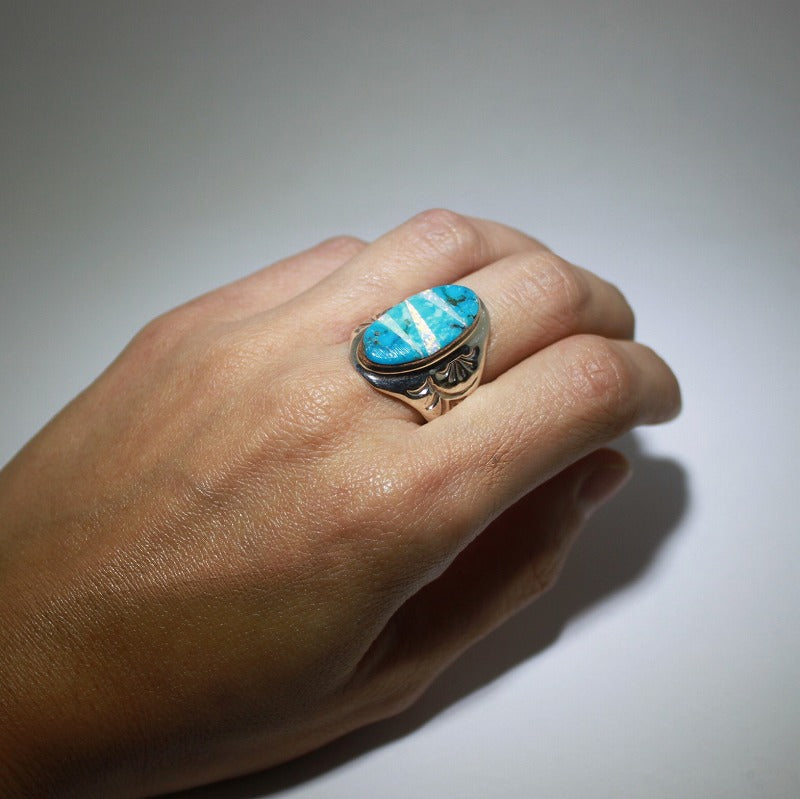 Inlay Zuni ring