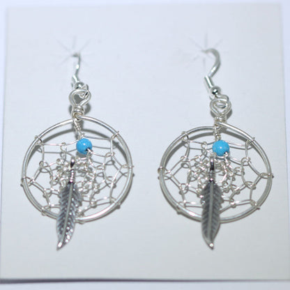 Handmade Dream Catcher Earring