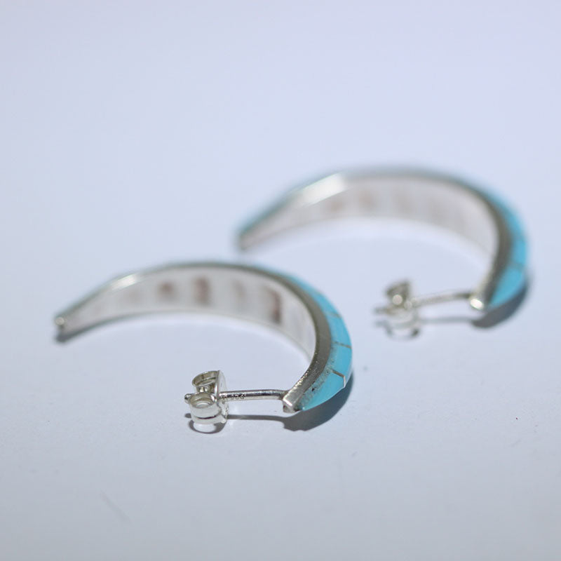 Handmade Zuni hoop Earring