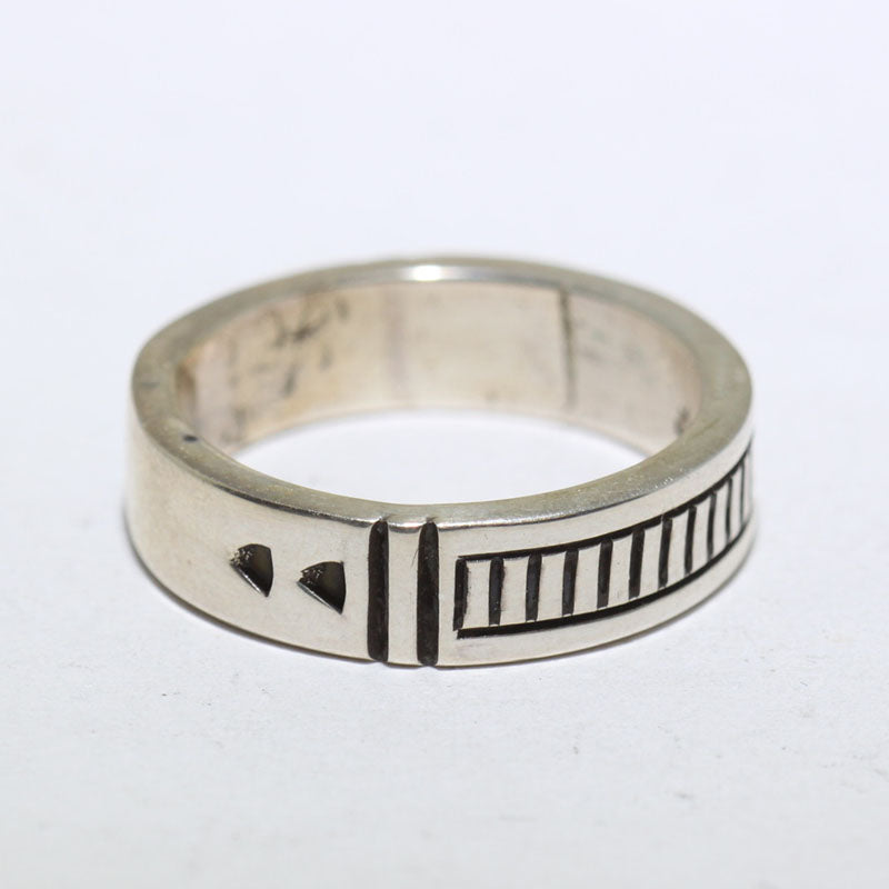 Bague en argent par Lyle Secatero -8.5