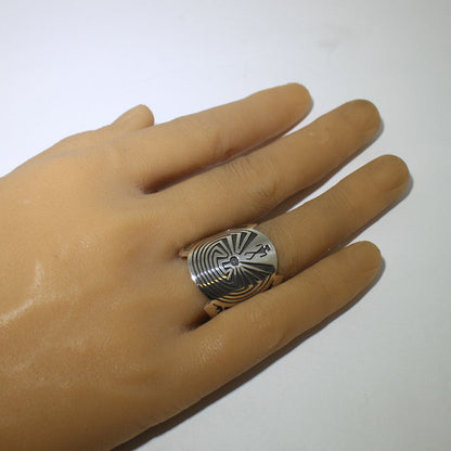 बर्रा तवाहोंगवा द्वारा चाँदी की अंगूठी - 10.5