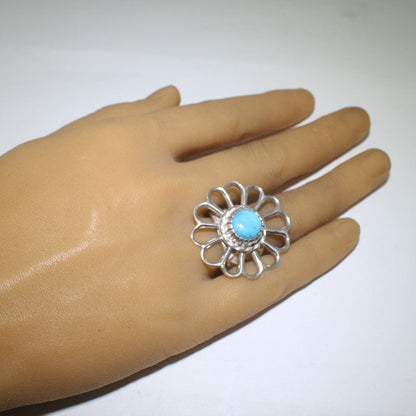 Anillo Morenci de Jason Begaye - Talla 7.5