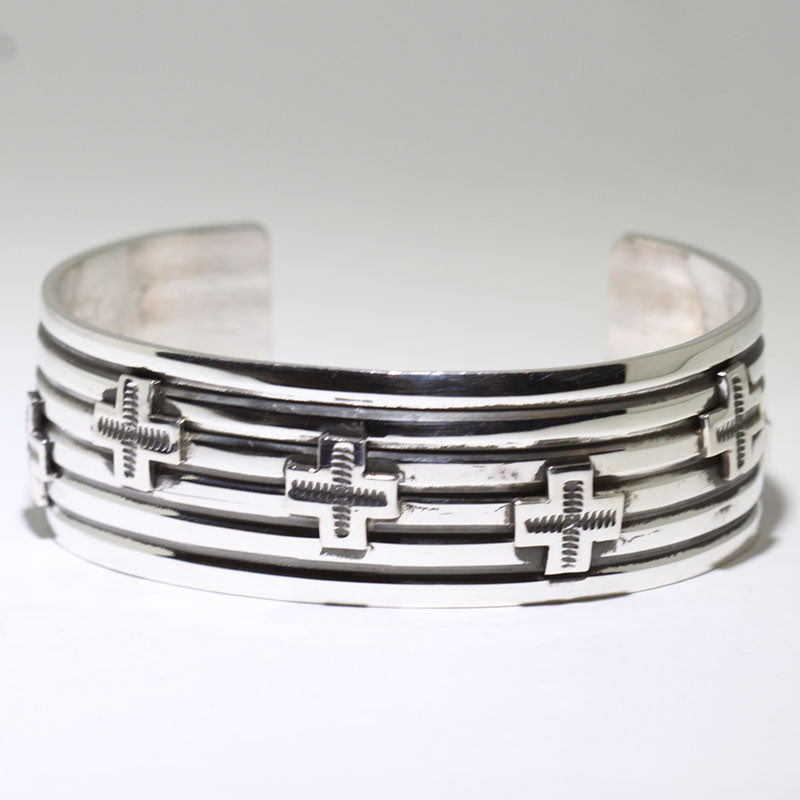 Bracelet en argent par Andy Cadman 5-3/4"