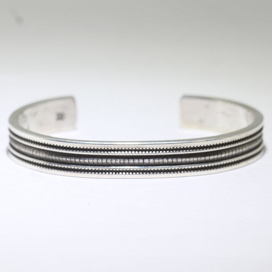 Bracelet en argent par Harrison Jim 13,3 cm