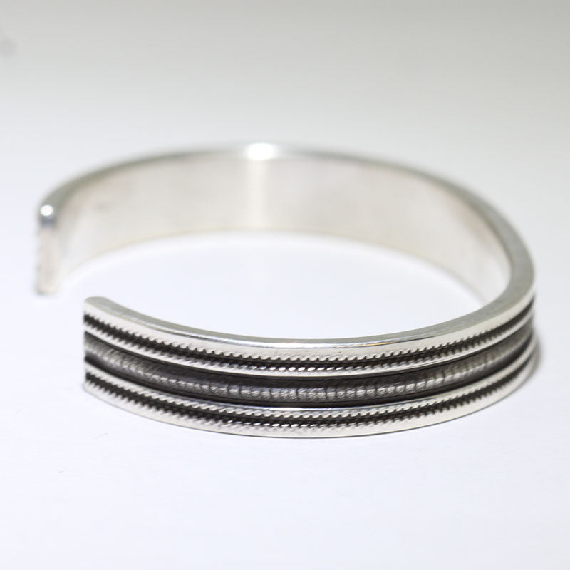 Silver Bracelet by Harrison Jim 5-1/4"