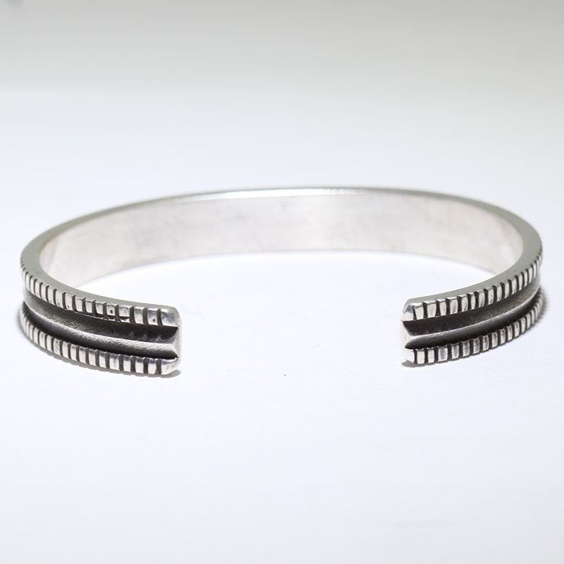 Pulsera de plata por Harrison Jim 5-3/4"