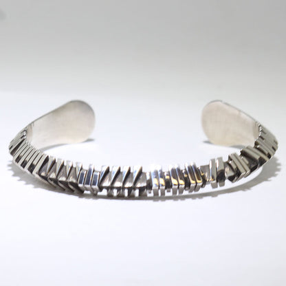 Bracelet "Cutting" par Isaiah Ortiz 6-1/2"