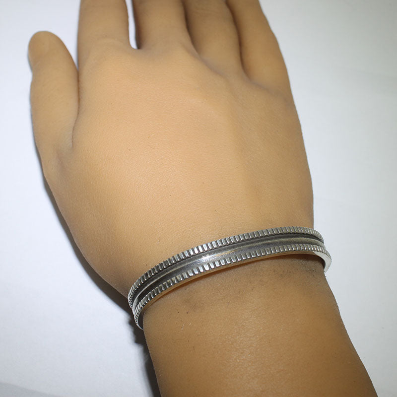 Bracelet en argent par Harrison Jim 5-3/4"