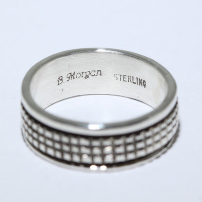 布鲁斯·摩根银戒指