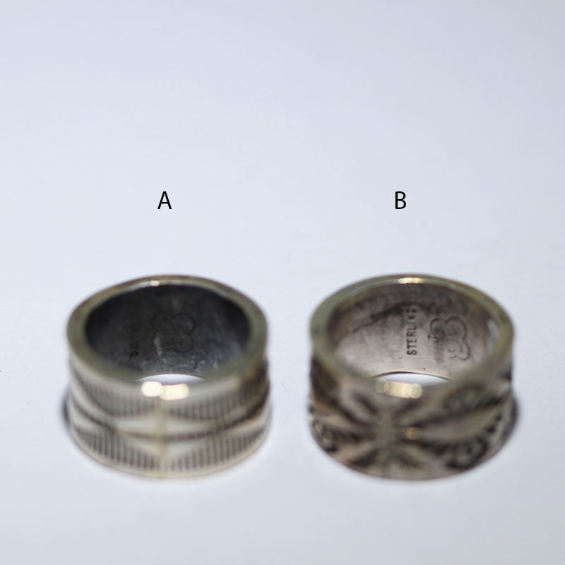 Кольцо с гравировкой от Арнольда Гудлака, размер 5.5